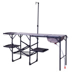 Heavy-Duty Camp Master Cook Station - Choice 171 - Heat-Resistant Over-Fire Grill Rack for Camping - Default Title