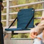 Ultra-Lightweight BleacherBack - Choice 696 - Bleacher-Friendly Stadium Chair with Back Support Detail