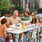 Portable Staging Slim-Fold Table XL - Choice 651 - Multi-Functional Heavy-Duty Grilling Table Counter Detail