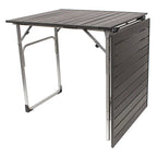 Portable Staging Slim-Fold Table XL - Choice 651 - Multi-Functional Heavy-Duty Grilling Table Counter Detail