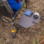 Premium All-Weather Stowaway Rocker with Side Table - Choice 253 - Freestyle Rocker Portable Outdoor Folding Chair Detail