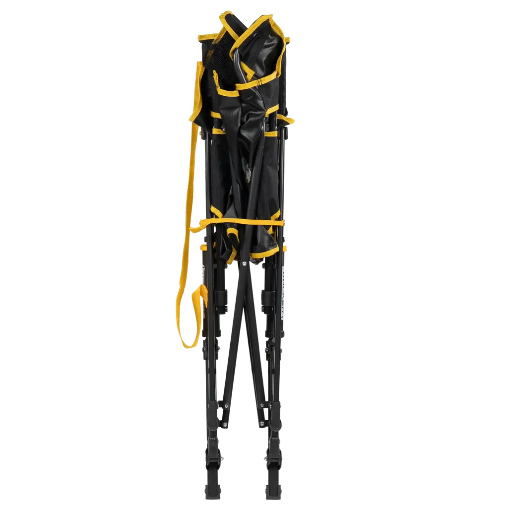 Premium All-Weather College Comfort Pro Rocker - Iowa Hawkeyes - Choice 249 - Freestyle Rocker Portable Outdoor Folding Chair Detail
