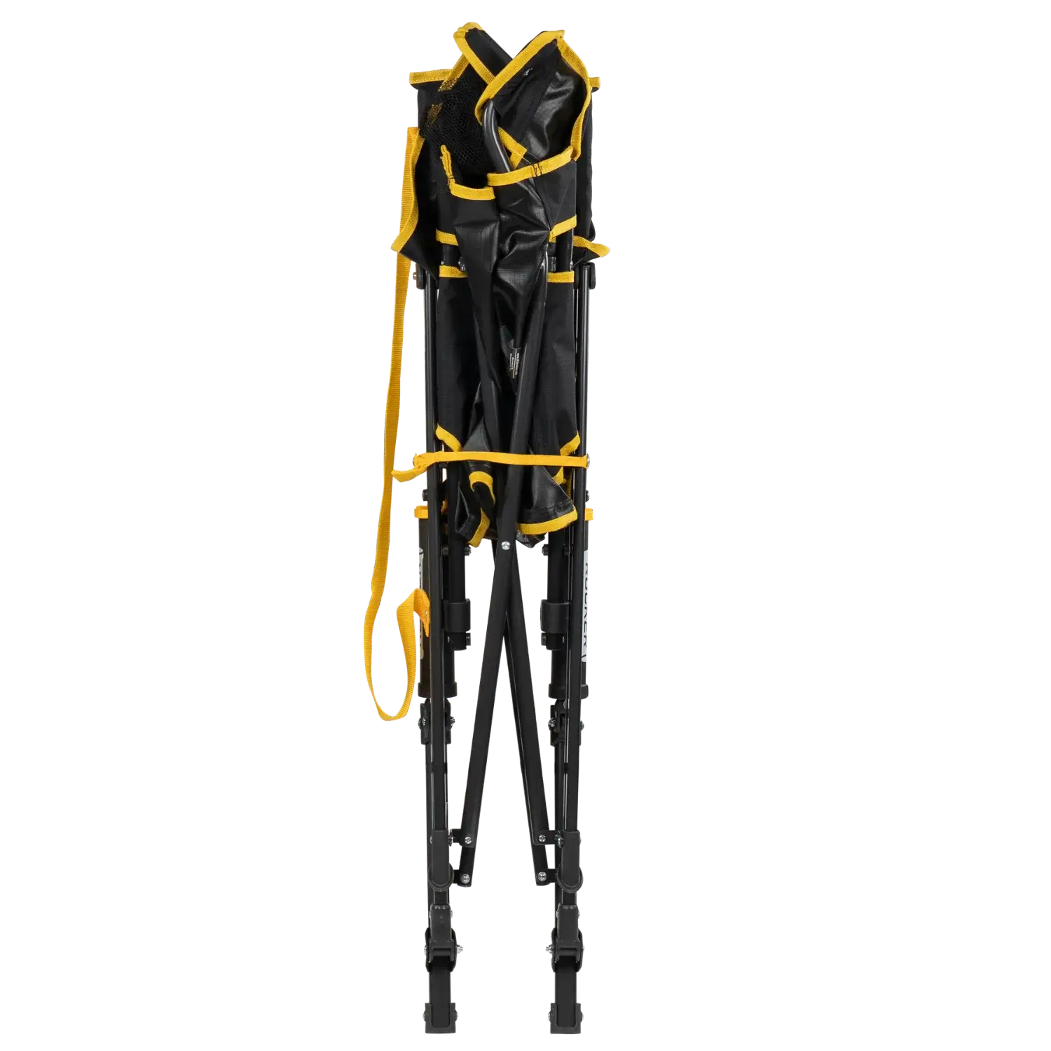 Premium All-Weather College Comfort Pro Rocker - Iowa Hawkeyes - Choice 249 - Freestyle Rocker Portable Outdoor Folding Chair Detail