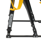 Premium All-Weather College Comfort Pro Rocker - Iowa Hawkeyes - Choice 249 - Freestyle Rocker Portable Outdoor Folding Chair Detail