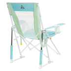 Heavy-Duty Freestyle Comfort Pro Rocker - Choice 375 - Freestyle Rocker Portable Outdoor Folding Chair Detail