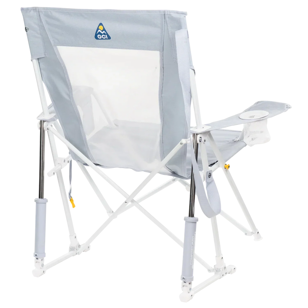 Luxury Camp Comfort Pro Rocker XL - Choice 107 - Patented Spring-Action Rocking Chair for Camping Detail