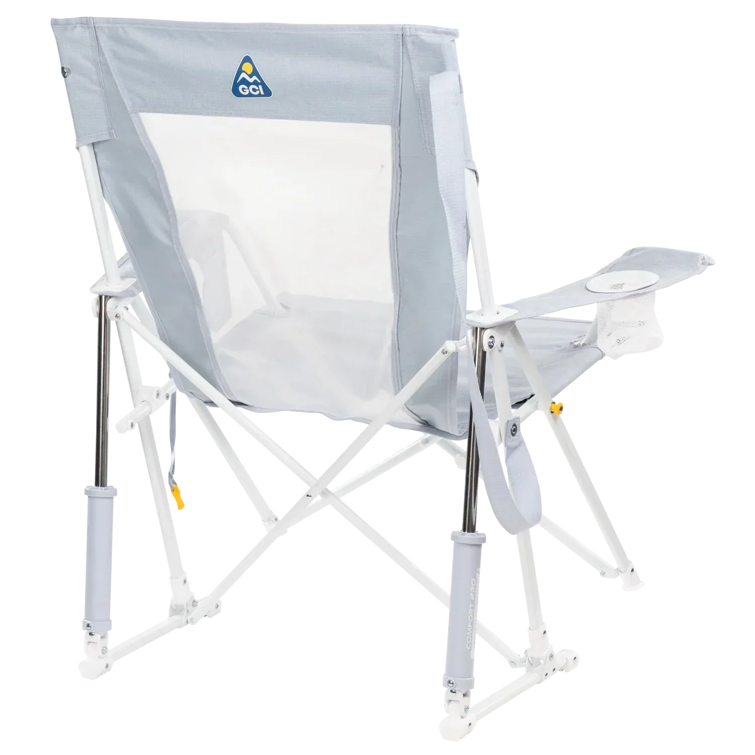 Luxury Camp Comfort Pro Rocker XL - Choice 107 - Patented Spring-Action Rocking Chair for Camping Detail