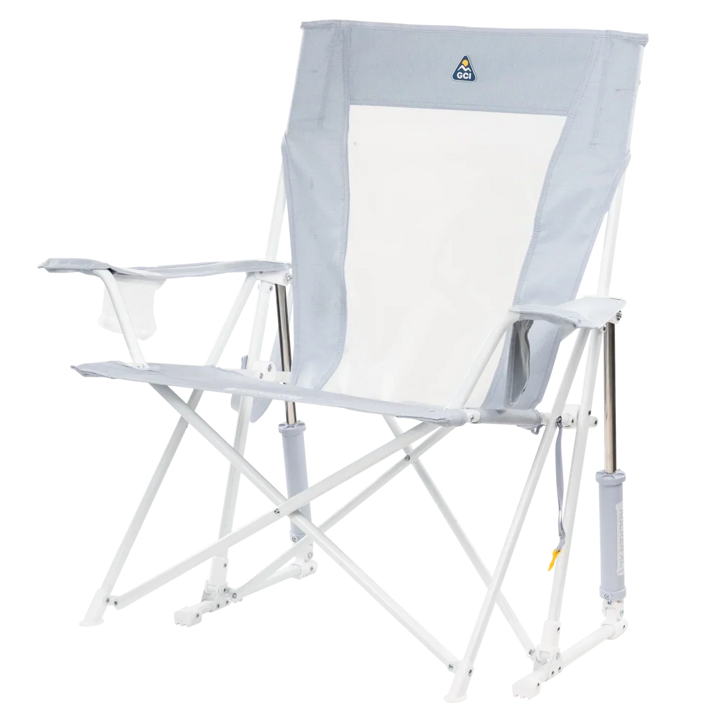 Luxury Camp Comfort Pro Rocker XL - Choice 107 - Patented Spring-Action Rocking Chair for Camping Detail