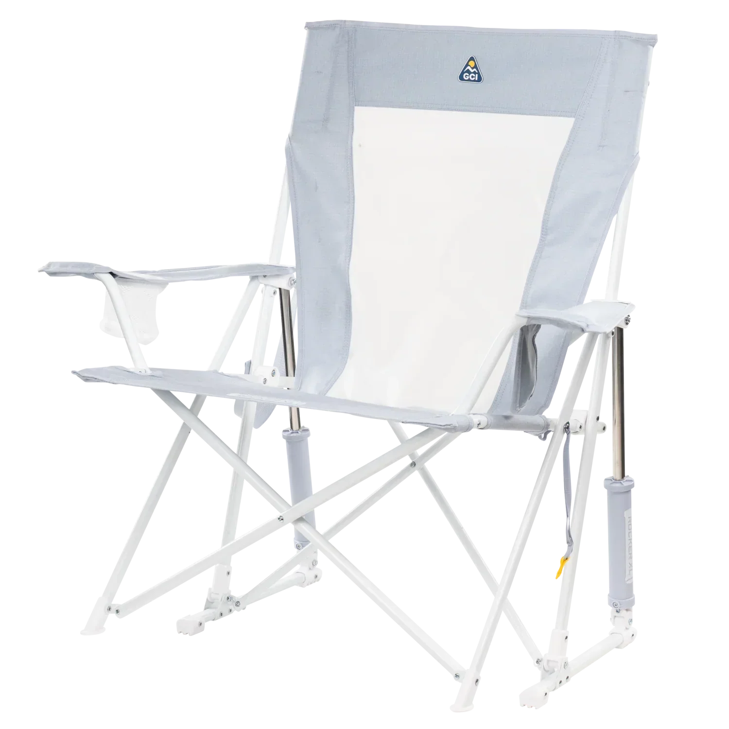 Luxury Camp Comfort Pro Rocker XL - Choice 107 - Patented Spring-Action Rocking Chair for Camping Detail