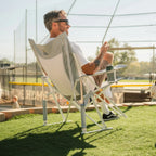 Luxury Camp Comfort Pro Rocker XL - Choice 107 - Patented Spring-Action Rocking Chair for Camping Detail