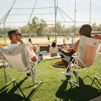 Luxury Camp Comfort Pro Rocker XL - Choice 107 - Patented Spring-Action Rocking Chair for Camping Detail