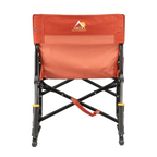 Luxury Camp Freestyle Rocker - Pumpkin Spice - Choice 373 - Patented Spring-Action Rocking Chair for Camping Detail