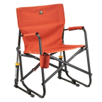 Luxury Camp Freestyle Rocker - Pumpkin Spice - Choice 373 - Patented Spring-Action Rocking Chair for Camping - Pumpkin Spice