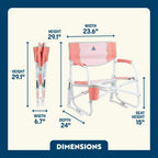 Heavy-Duty Freestyle Grab & Go Rocker - Choice 551 - RoadTrip Rocker Smooth Motion Camp Chair Detail