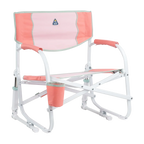 Heavy-Duty Freestyle Grab & Go Rocker - Choice 551 - RoadTrip Rocker Smooth Motion Camp Chair - Coral
