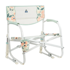 Heavy-Duty Freestyle Grab & Go Rocker - Choice 551 - RoadTrip Rocker Smooth Motion Camp Chair - Floral Bouquet
