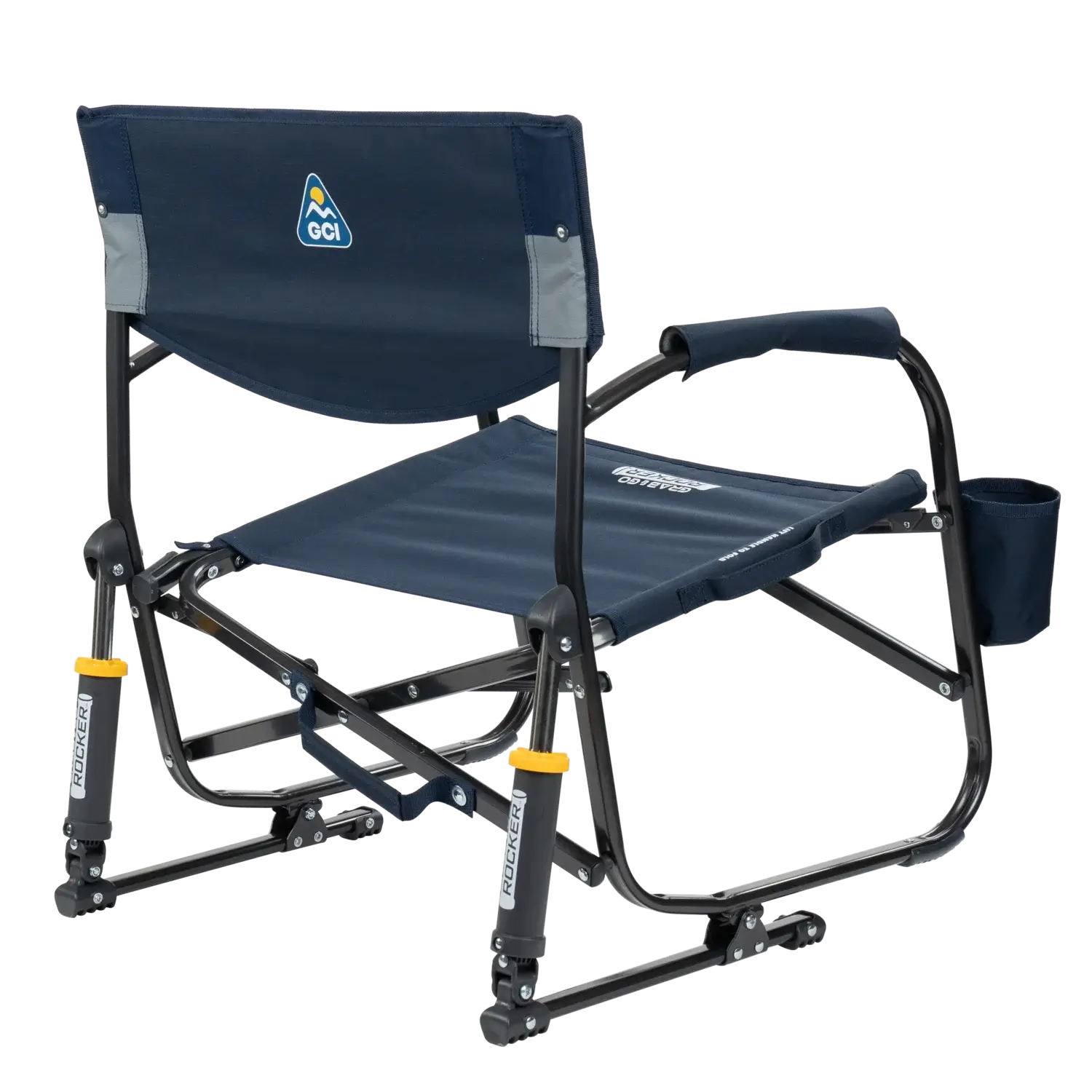 Heavy-Duty Freestyle Grab & Go Rocker - Choice 551 - RoadTrip Rocker Smooth Motion Camp Chair Detail