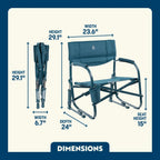 Heavy-Duty Freestyle Grab & Go Rocker - Choice 551 - RoadTrip Rocker Smooth Motion Camp Chair Detail