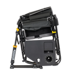 Premium All-Weather Stowaway Rocker with Side Table - Choice 253 - Freestyle Rocker Portable Outdoor Folding Chair Detail