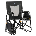 Premium All-Weather Stowaway Rocker with Side Table - Choice 253 - Freestyle Rocker Portable Outdoor Folding Chair Detail