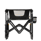 Premium All-Weather Stowaway Rocker with Side Table - Choice 253 - Freestyle Rocker Portable Outdoor Folding Chair Detail