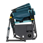 Premium All-Weather Stowaway Rocker with Side Table - Choice 253 - Freestyle Rocker Portable Outdoor Folding Chair Detail