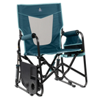 Premium All-Weather Stowaway Rocker with Side Table - Choice 253 - Freestyle Rocker Portable Outdoor Folding Chair Detail