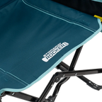 Premium All-Weather Stowaway Rocker with Side Table - Choice 253 - Freestyle Rocker Portable Outdoor Folding Chair Detail