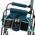 Premium All-Weather Stowaway Rocker with Side Table - Choice 253 - Freestyle Rocker Portable Outdoor Folding Chair Detail