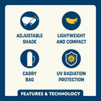 Portable Canopy SunShade Accessory - NASCAR - Choice 704 - SunShade Canopy for Beach & Camping Detail