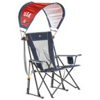 Instant Pop-Up SunShade Accessory - USA Anniversary Deluxe - Choice 917 - Instant Sunshade Umbrella for Tailgating Detail