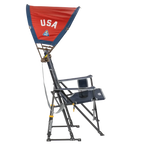 Instant Pop-Up SunShade Accessory - USA Anniversary Deluxe - Choice 917 - Instant Sunshade Umbrella for Tailgating Detail