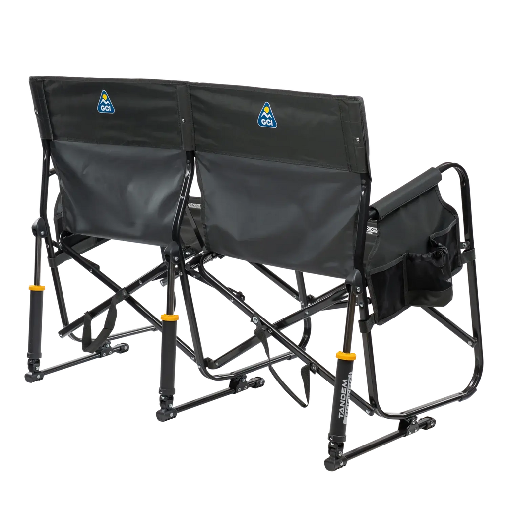 Heavy-Duty Freestyle Tandem Rocker - Choice 227 - RoadTrip Rocker Smooth Motion Camp Chair Detail