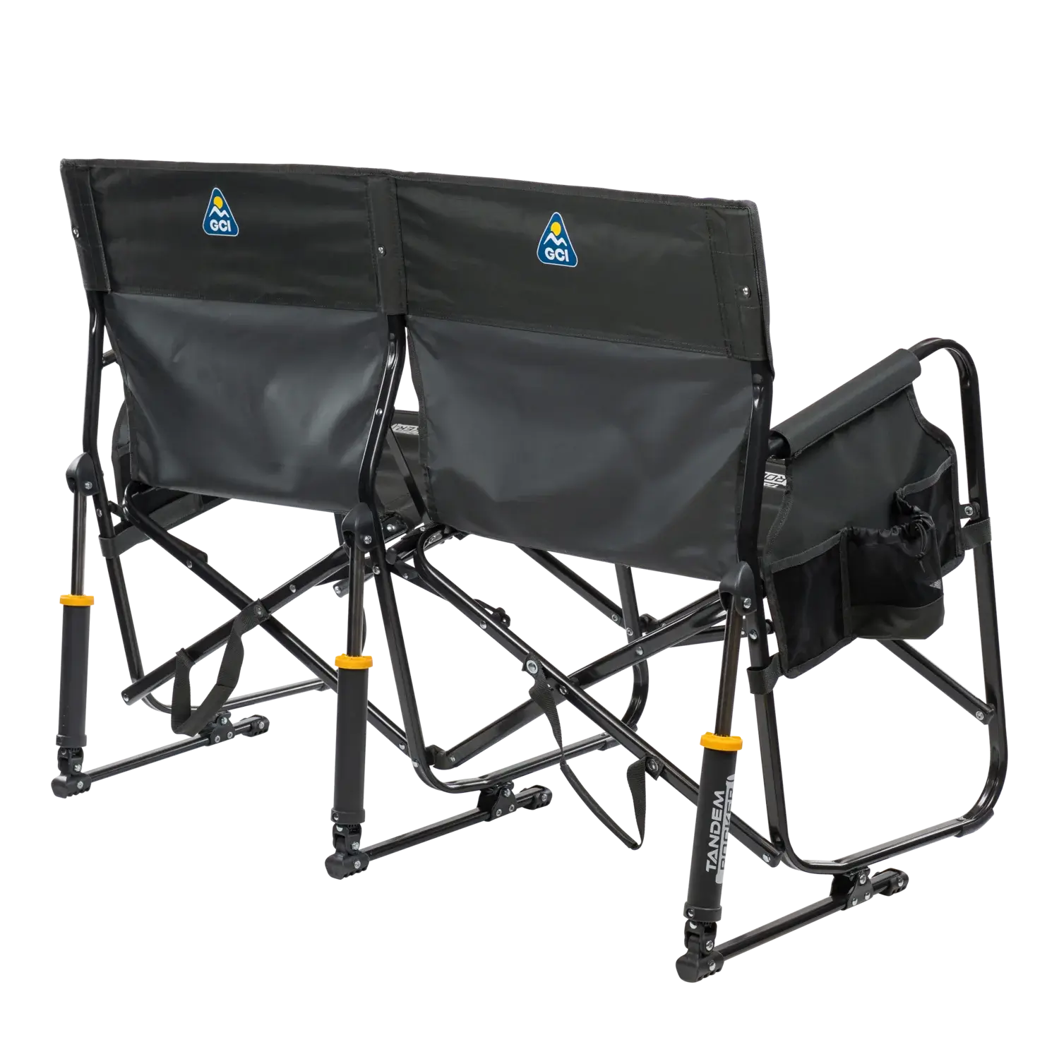 Heavy-Duty Freestyle Tandem Rocker - Choice 227 - RoadTrip Rocker Smooth Motion Camp Chair Detail