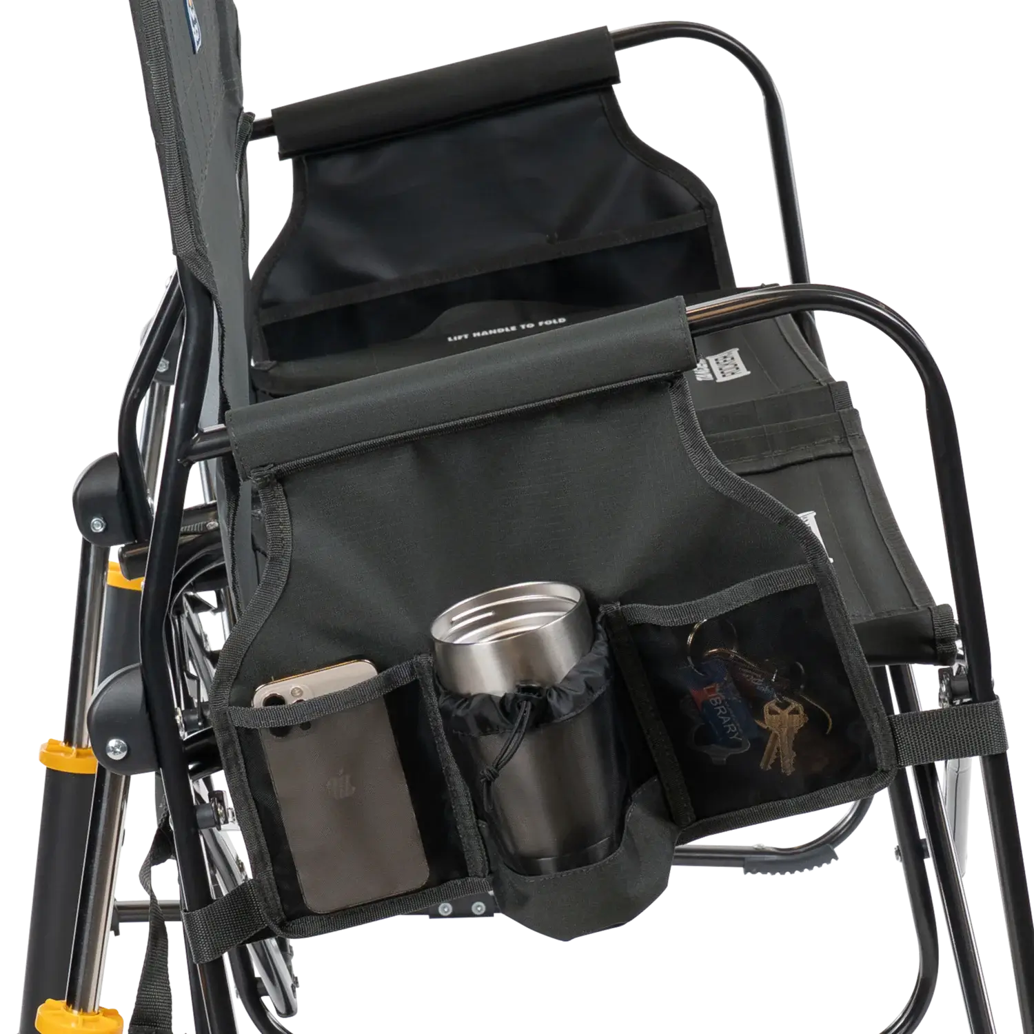 Heavy-Duty Freestyle Tandem Rocker - Choice 227 - RoadTrip Rocker Smooth Motion Camp Chair Detail