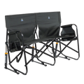 Heavy-Duty Freestyle Tandem Rocker - Choice 227 - RoadTrip Rocker Smooth Motion Camp Chair - Dark Charcoal